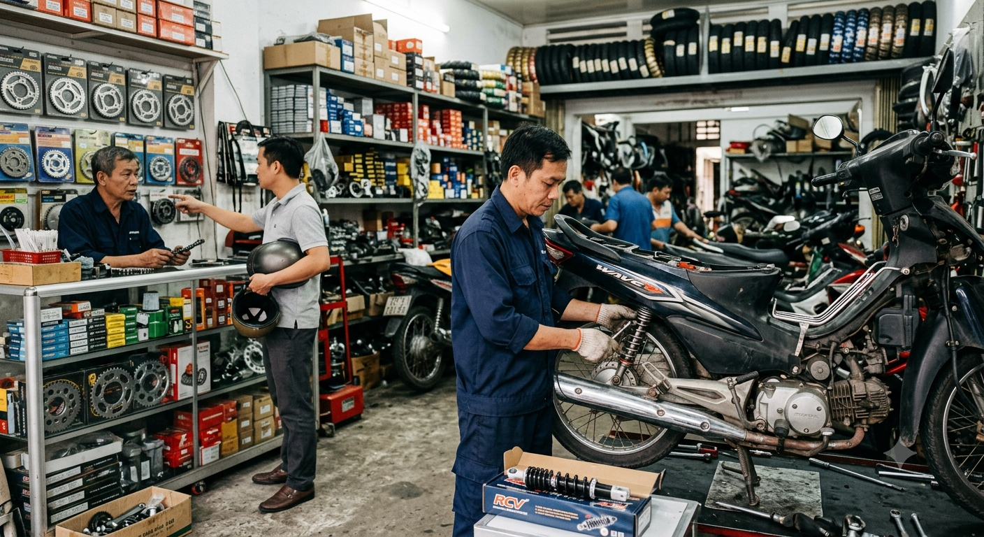 Tiêu chí lựa chọn cửa hàng uy tín để thay thế và mua sắm